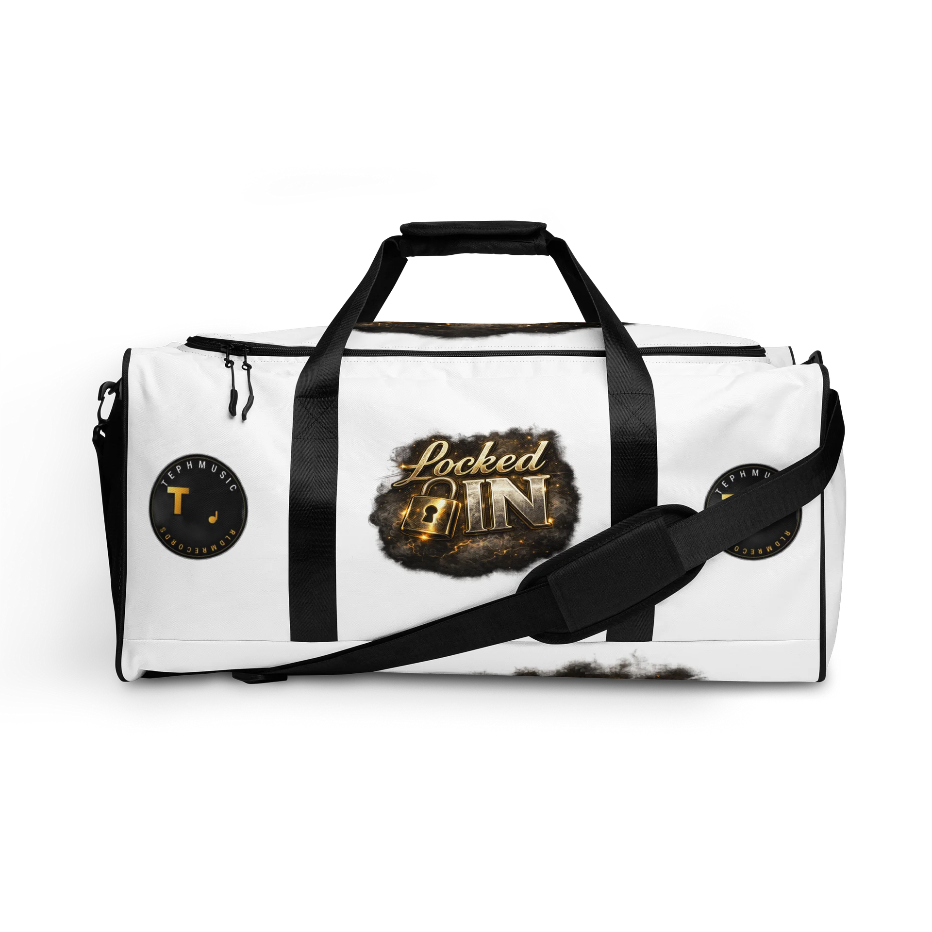 Locked In x Love & Pressure Premium Duffle Bag product image (1)