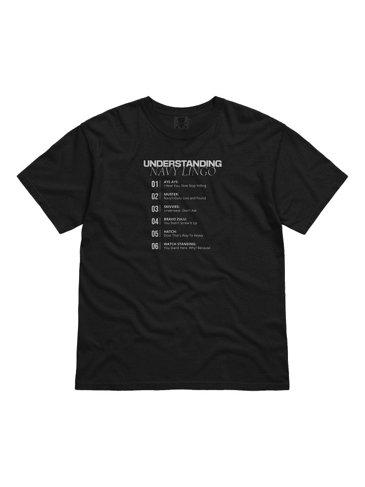 Understanding Navy Lingo - Funny Humor T-shirt product image (3)