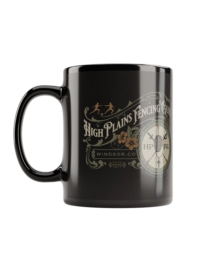 HPFG Vintage Style Emblem Black Mug product image (2)