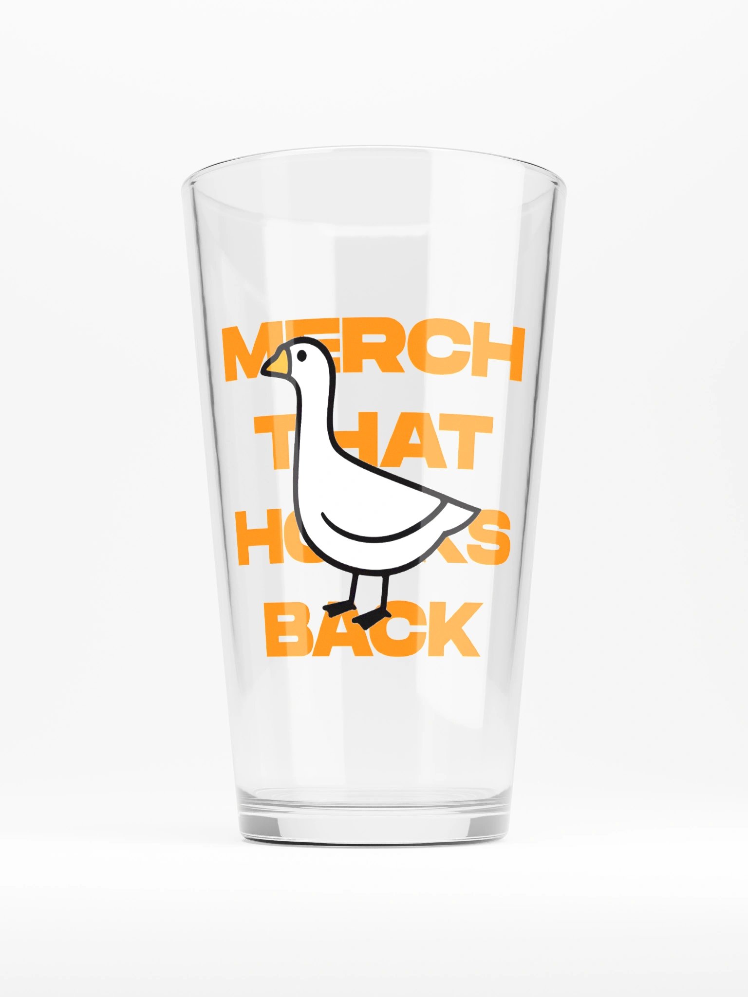 Honking Goose Shaker Pint Glass product image (1)