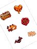 The AFK Cafe™ Twisted Toffee | 6-Piece Sticker Pack Vol. 4