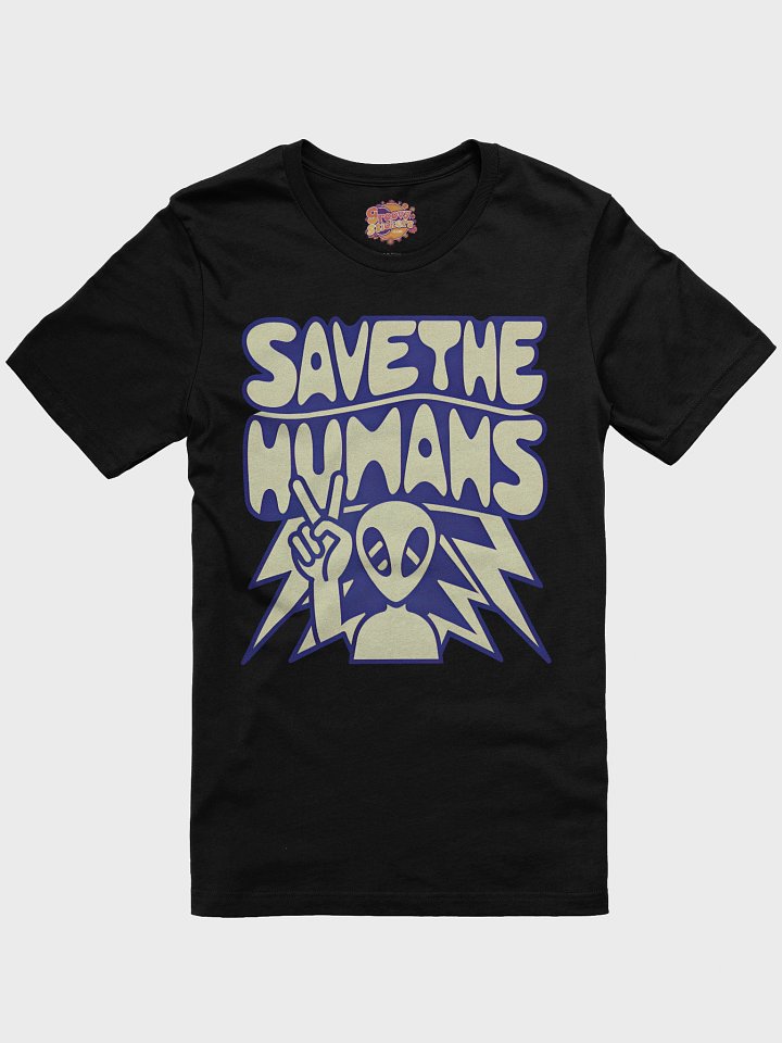 Peaceful Alien Save the Humans T-Shirt product image (2)