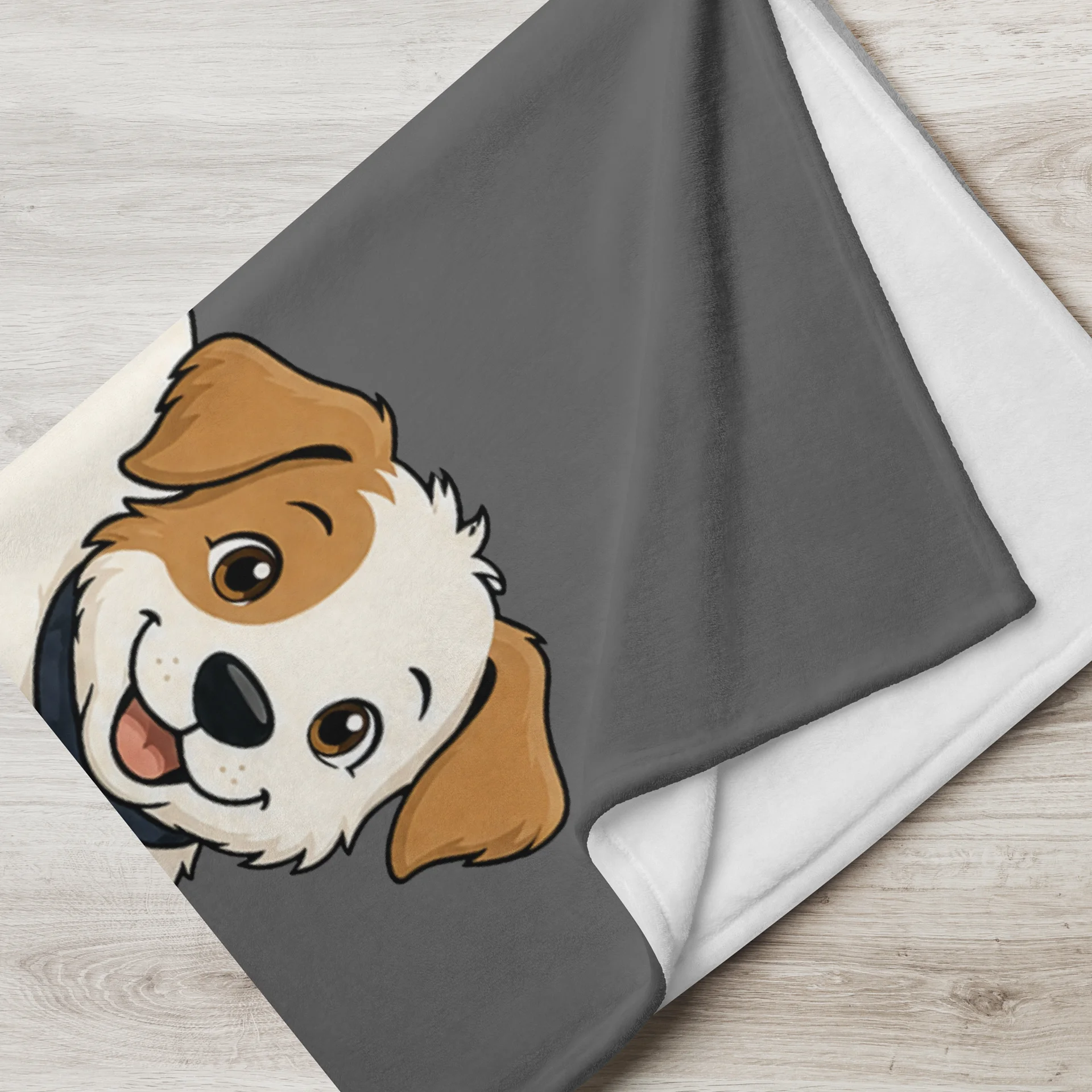 Sonance Dog Throw Blanket (Play) Zambezi Grey product image (2)