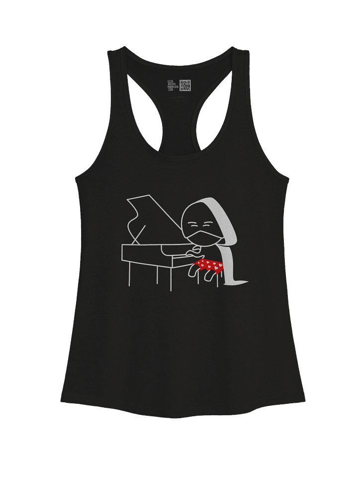 *BRAND NEW* Man. Mask. Piano. Pants. Racerback Tank Top (Version 1) product image (1)
