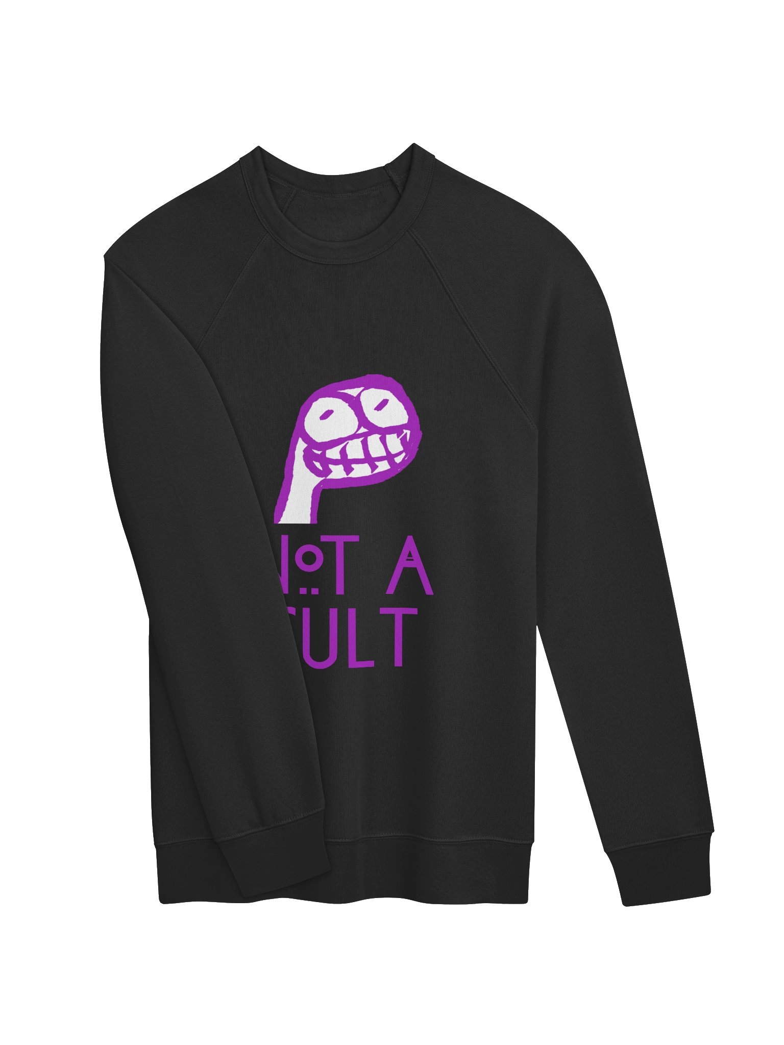SIGNATURE Line Not a Cult Premium Sponge Fleece Raglan Sweatshirt product image (6)