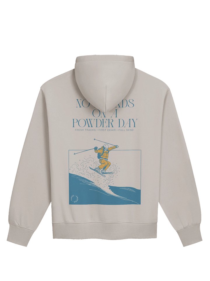 Powder Day Sweatshirt (Beige) product image (2)