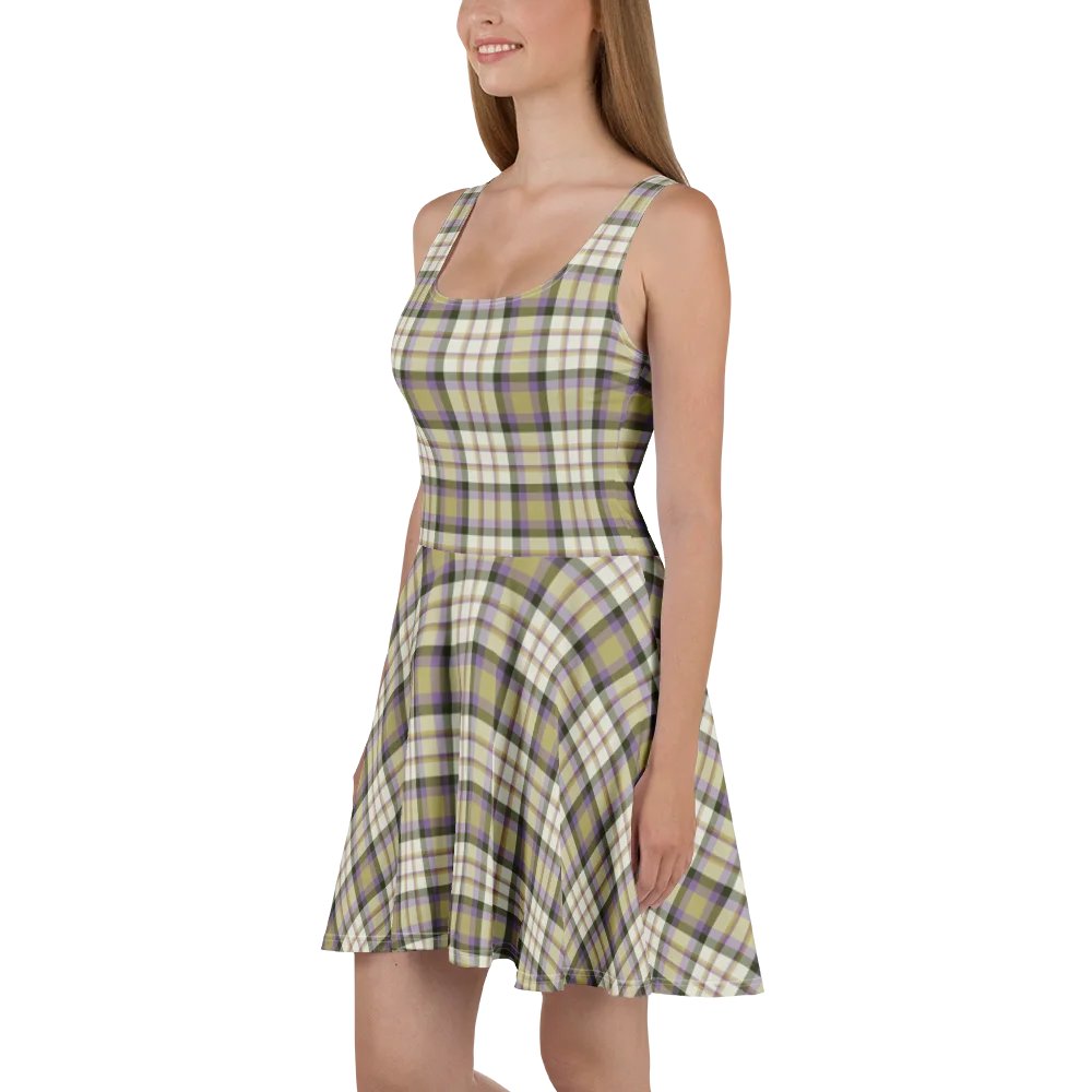 Light FVW Tartan | Skater Dress product image (1)