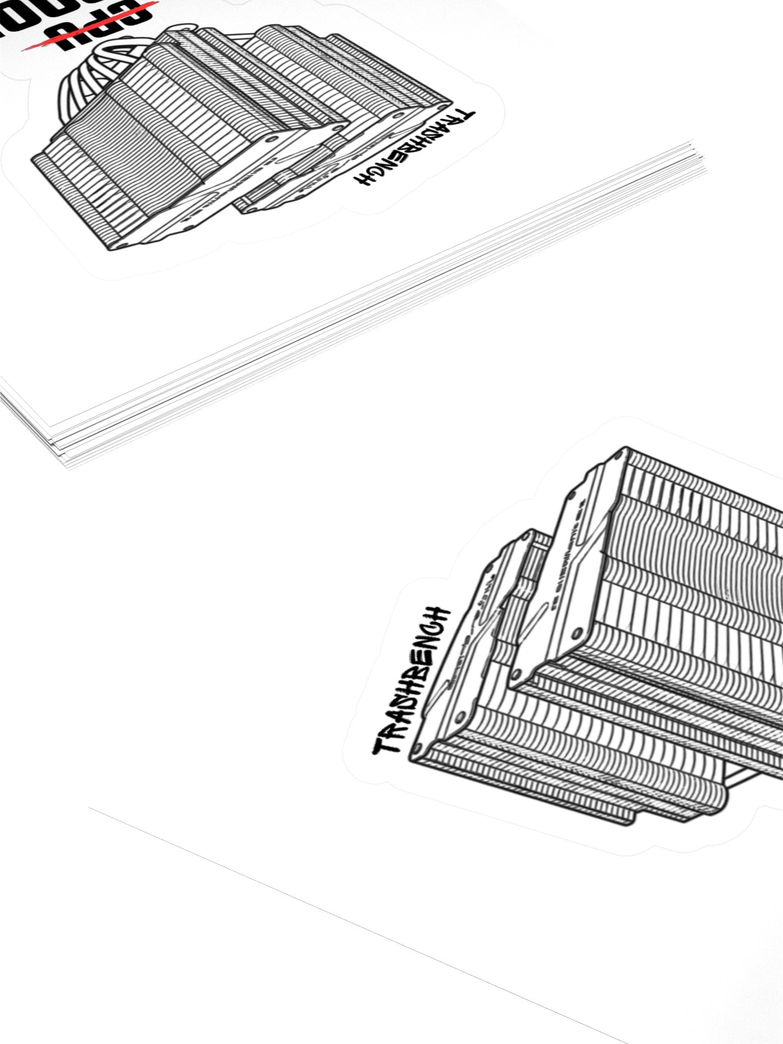 GPU Cooler Blueprint Sticker product image (10)