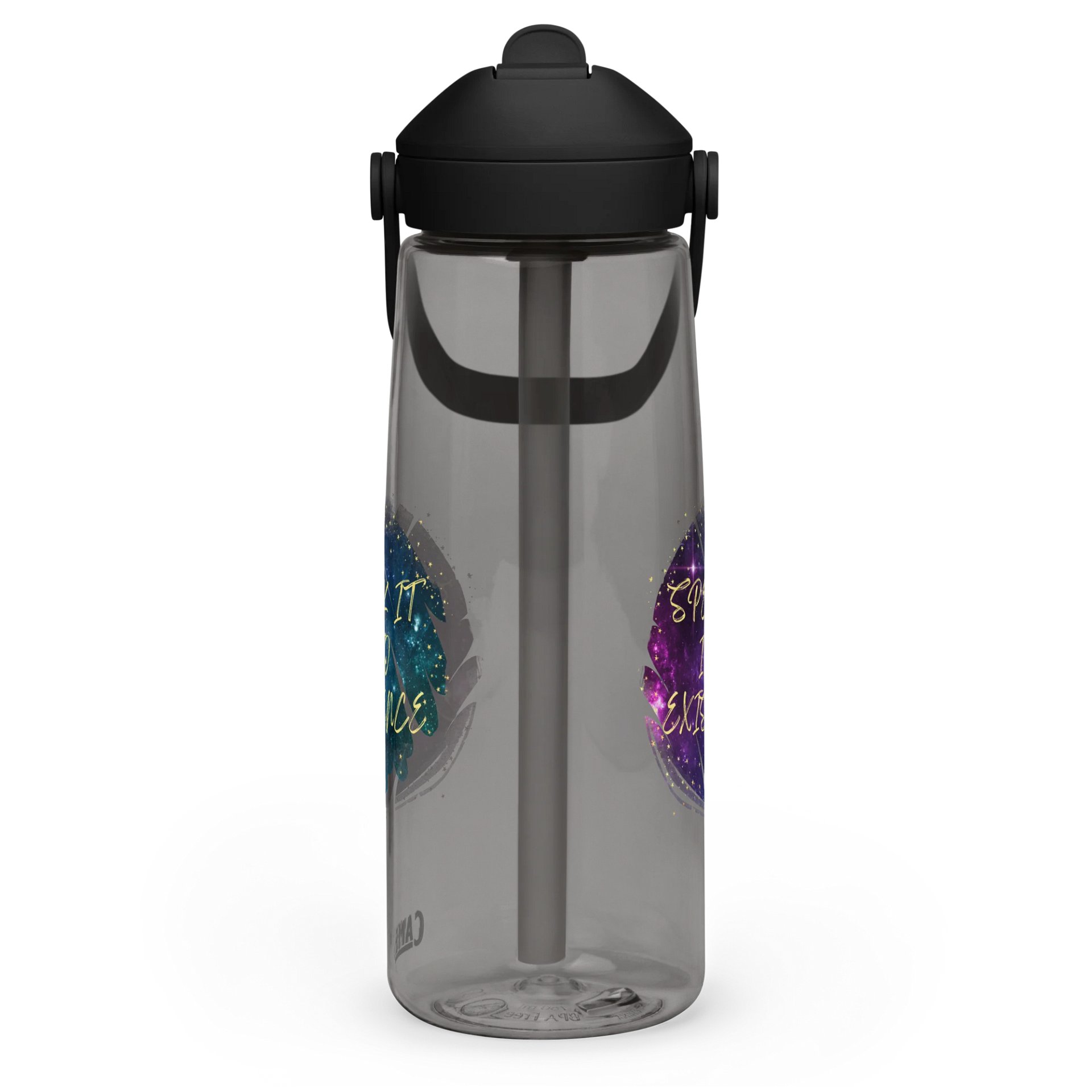 Galactic Affirmation Flip Straw Water Bottle product image (3)