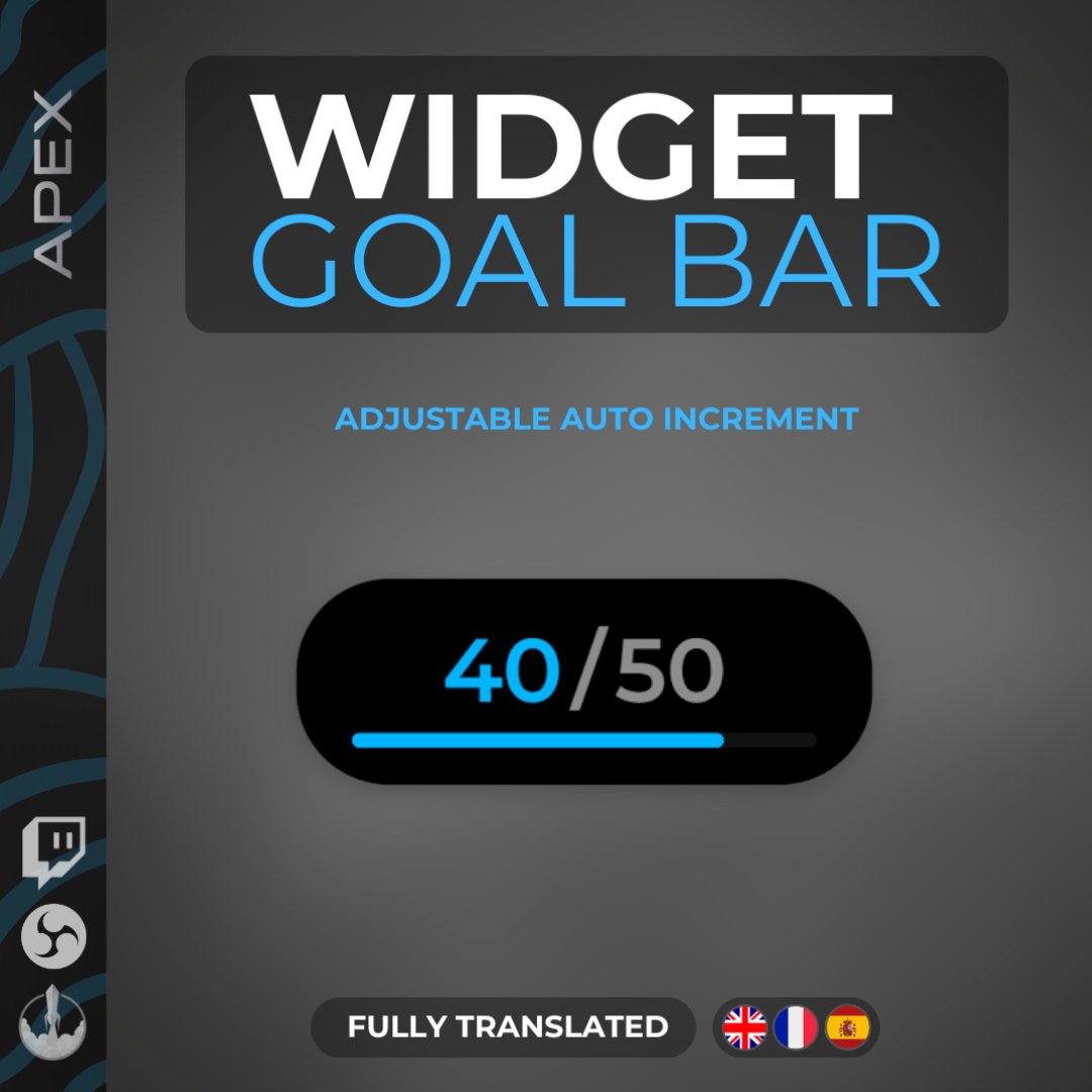 Widget Goal Pilule Twitch product image (1)