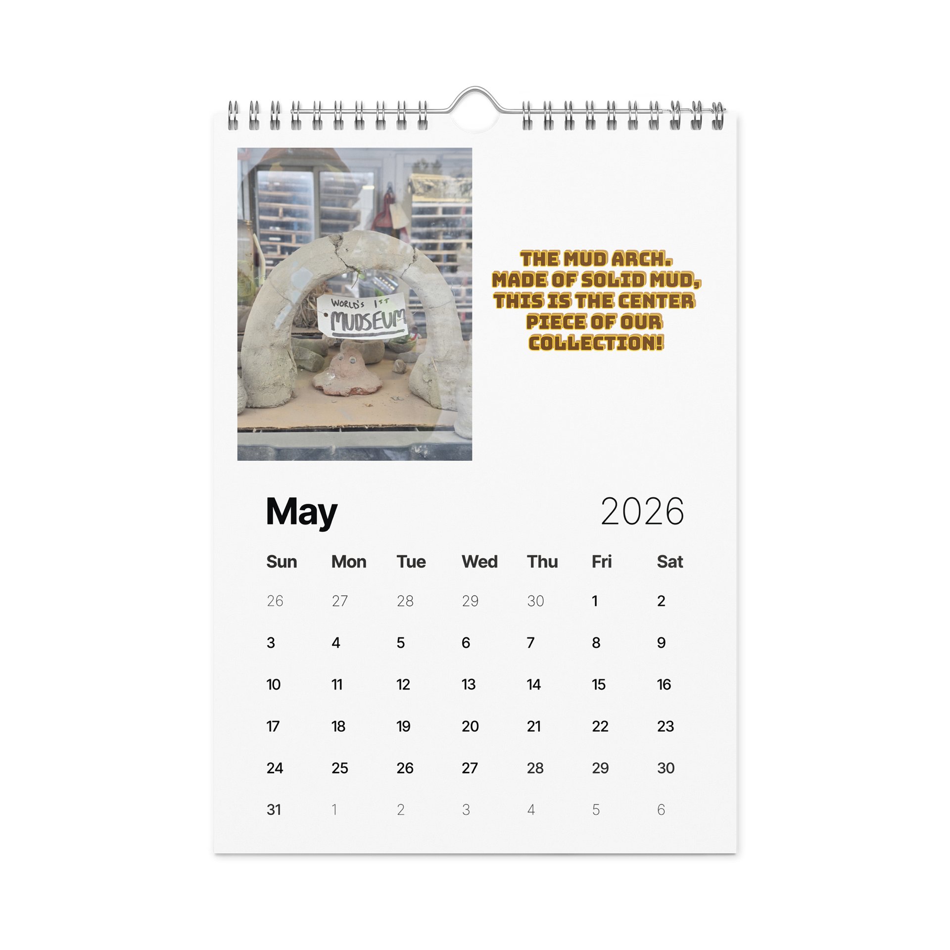 Mud Museum Calendar product image (10)