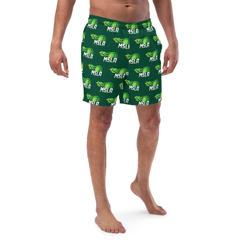 MSLA Green Swim Trunks product image (1)