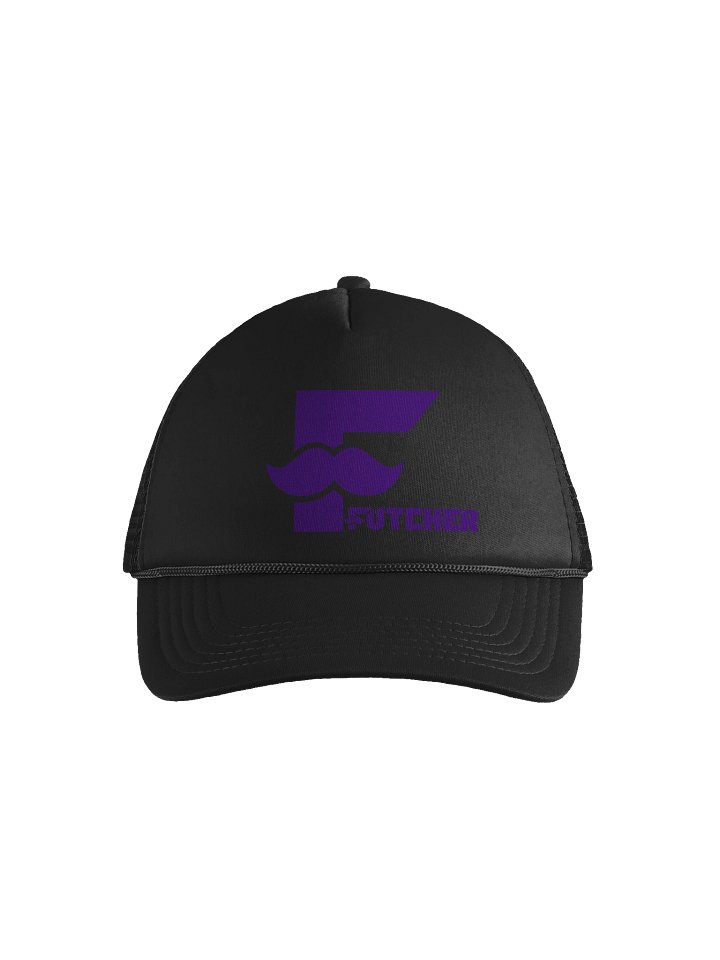 Futcher F Logo Purple Trucker Hat product image (1)