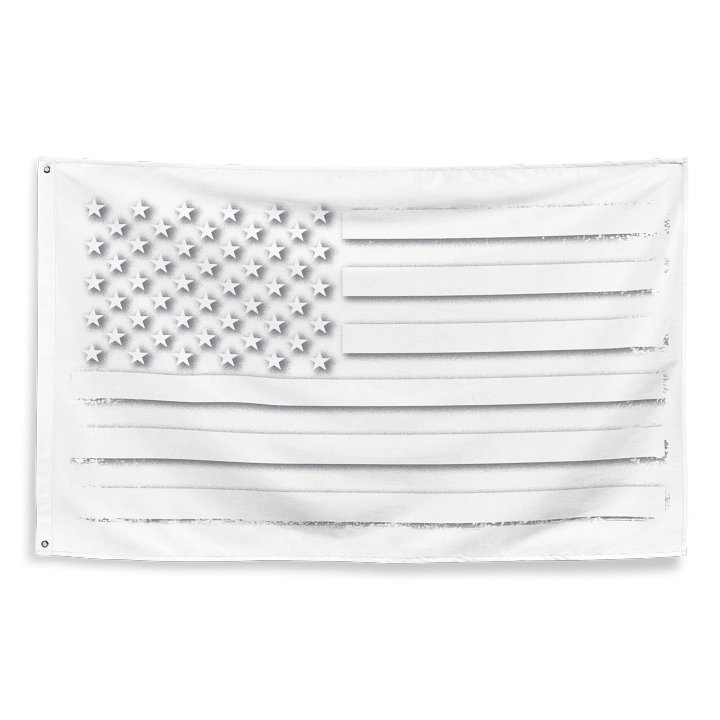 Whiteout American Wall Flag product image (1)