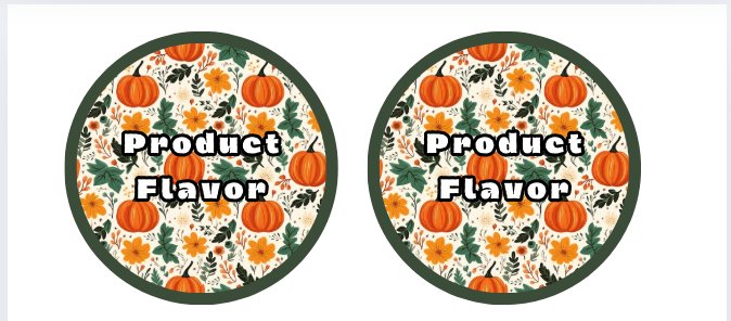 Pumpkin Patch Delight Label Template Bundle product image (6)