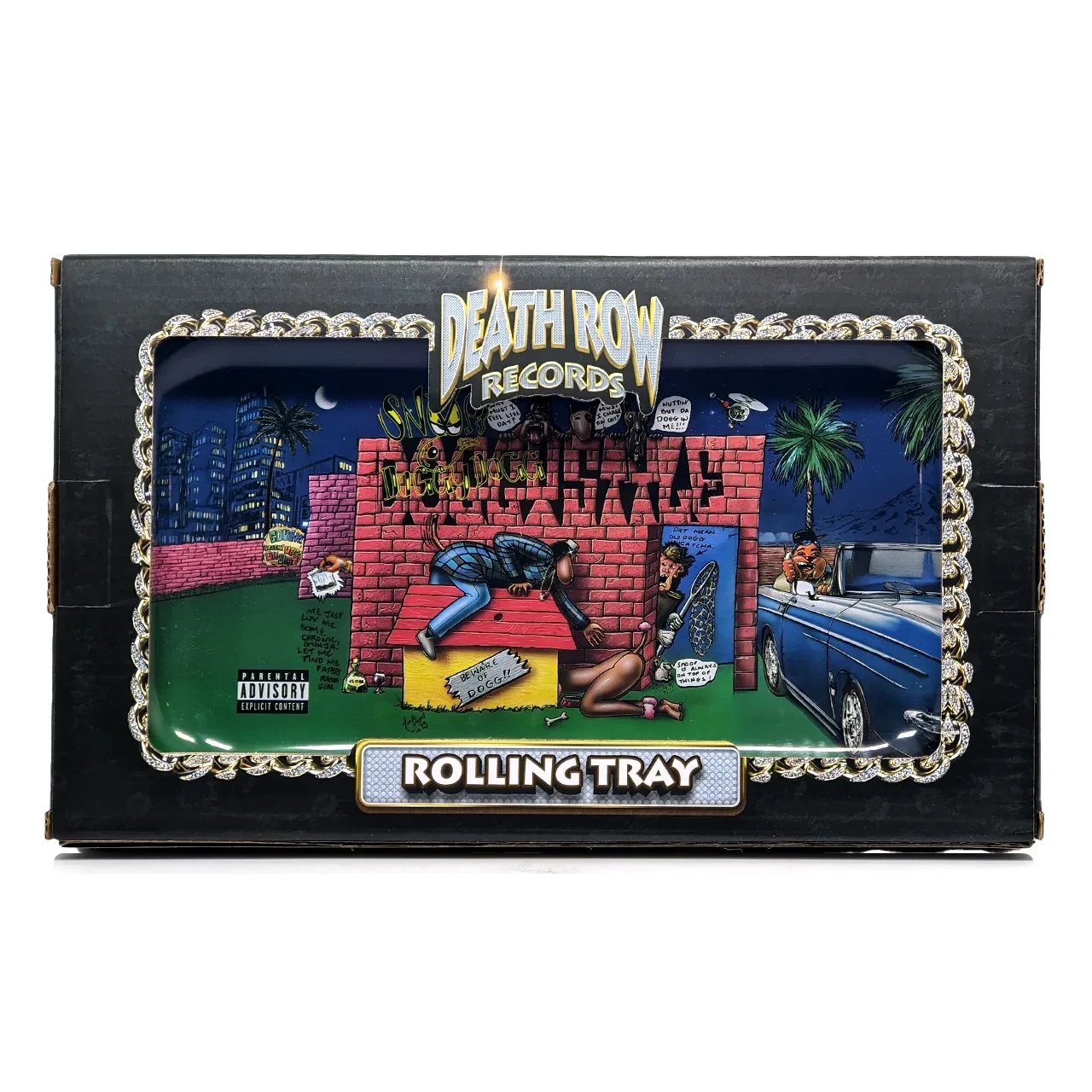 Death Row Records - 10.6" x 6.3" Metal Rolling Tray - Album Series product image (8)