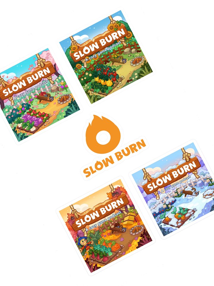 Slow Burn Sticker Sheet 5pcs product image (1)