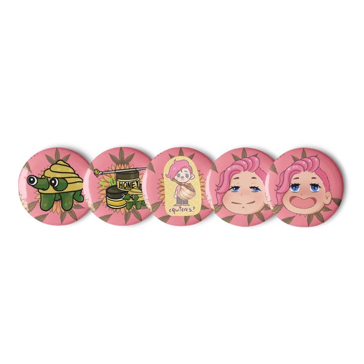 Sunny420 Emote Pins product image (3)