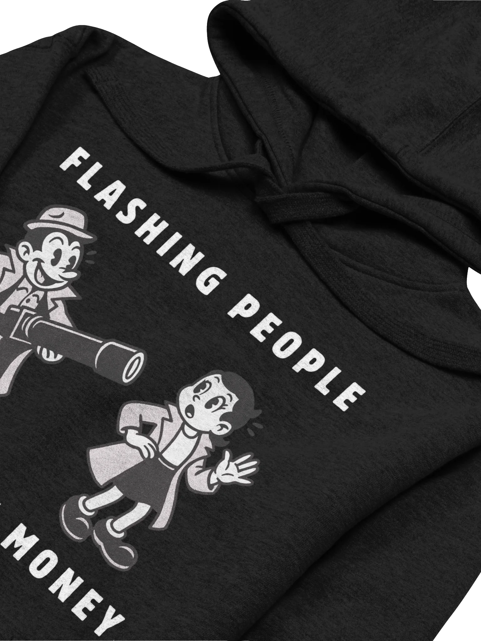 Flash responsibly Vintage Graphic Hoodie product image (8)