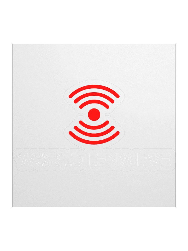 World Lens Live Official Logo Sticker product image (1)