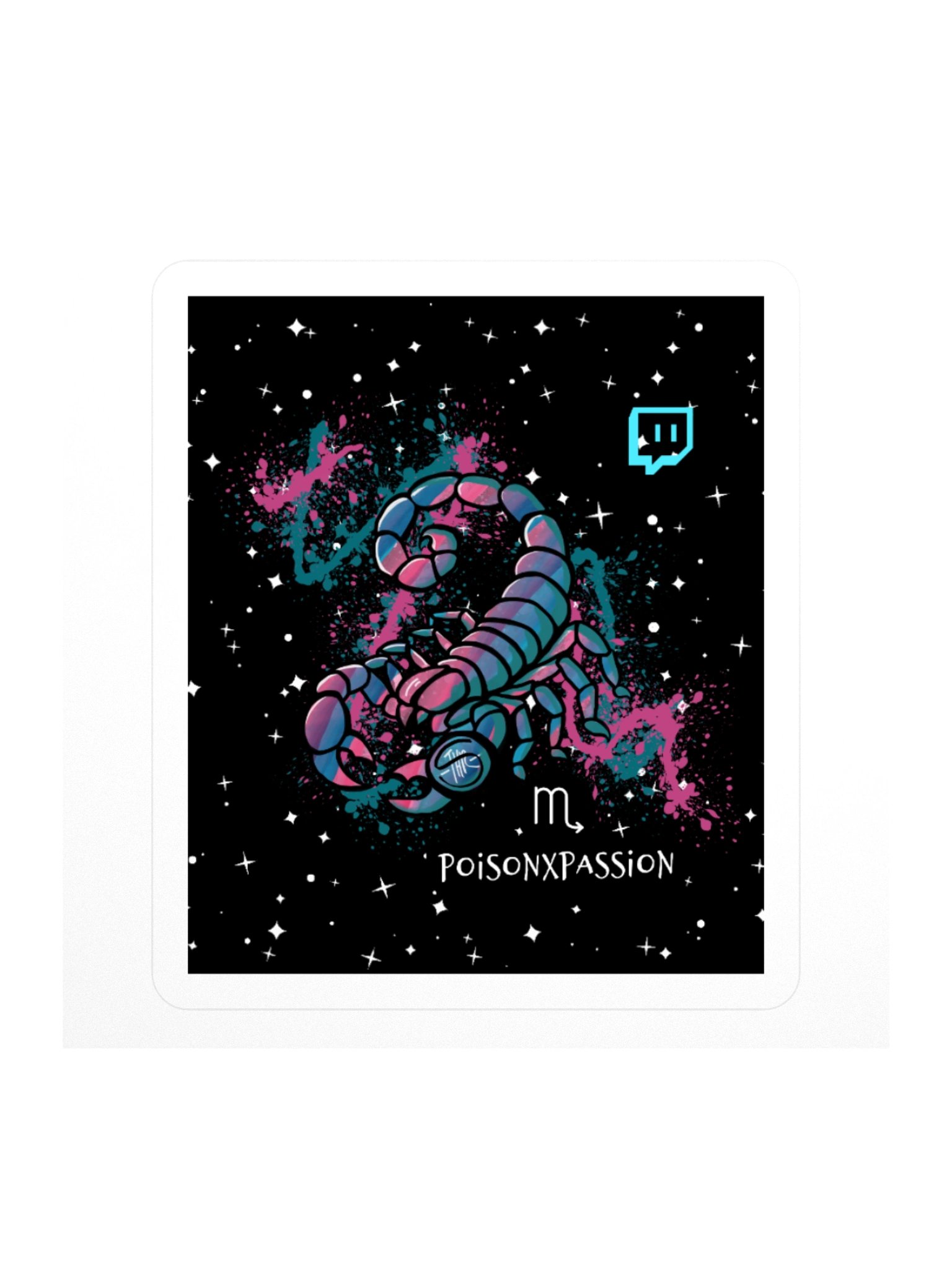 Nov25 PoisonXPassion Sticker product image (1)