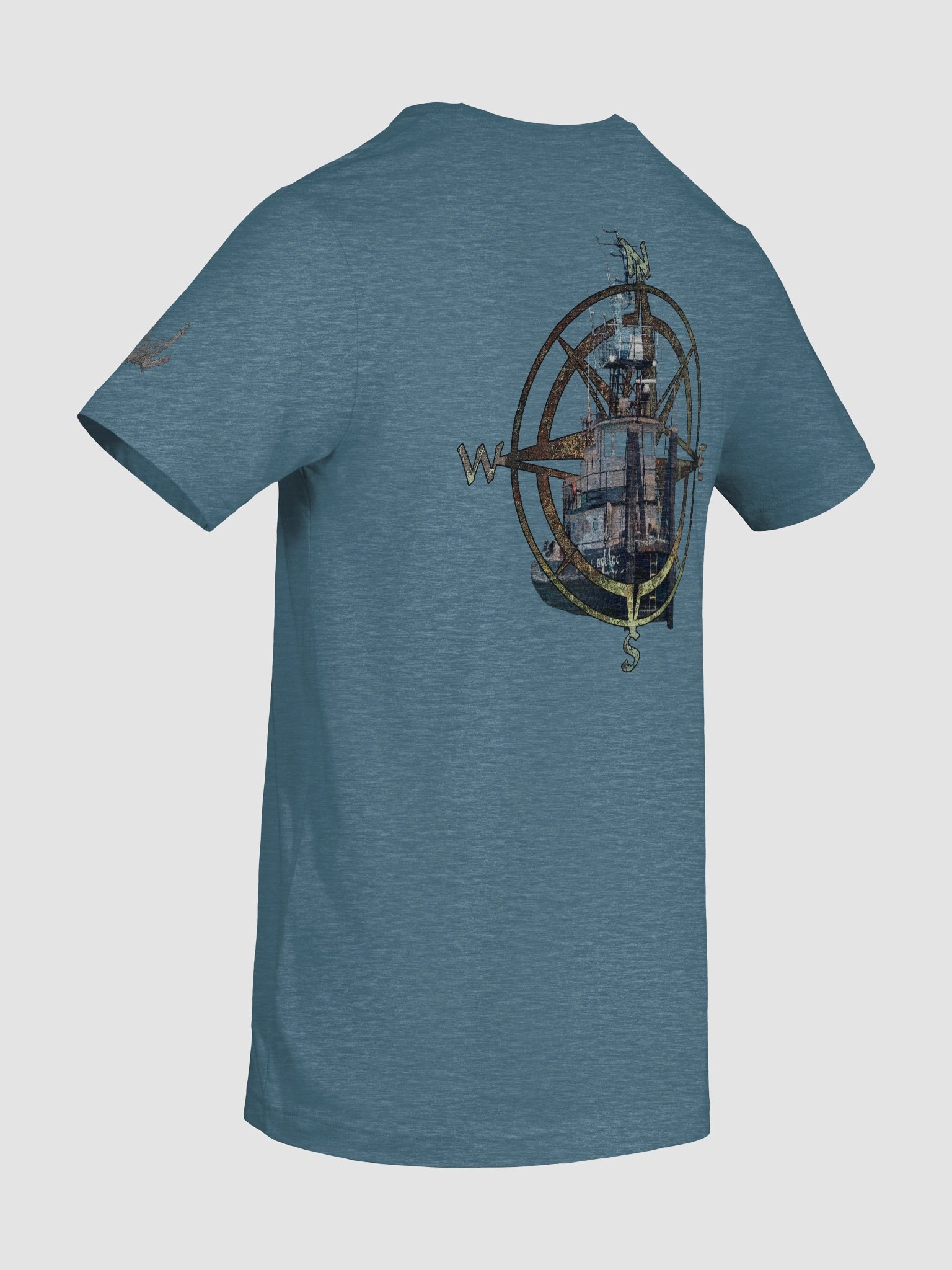 Compass Rose & Terri L. Brusco – Vigilant Marine Workwear | Twin Anchor Apparel Sternwatch Tee Line product image (10)