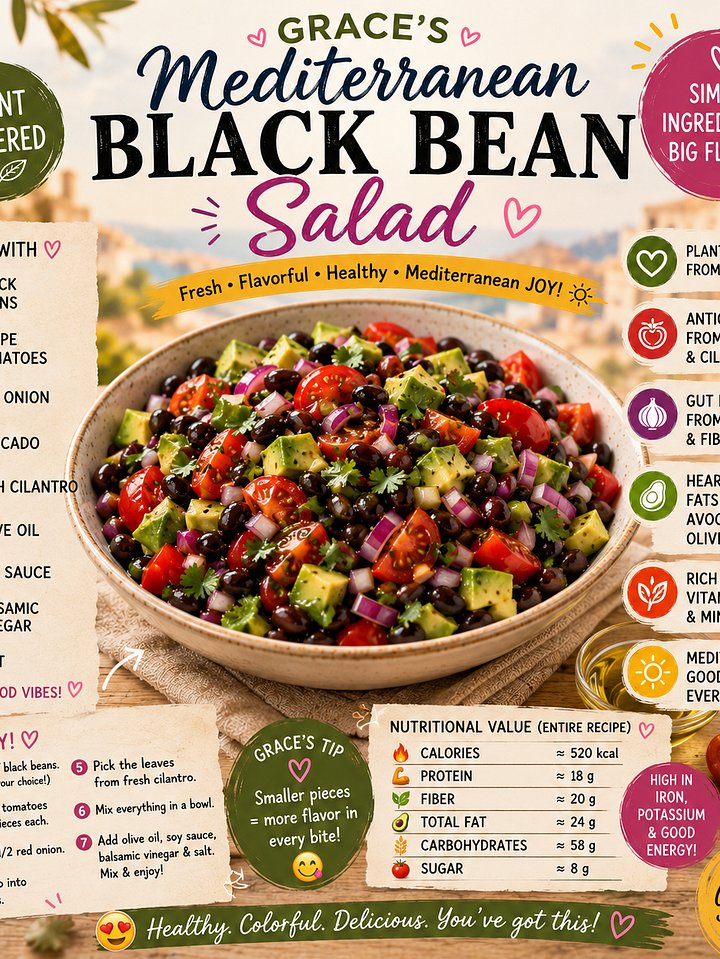 Grace’s Mediterranean Mushroom Power Bowl Recipe Guide product image (1)