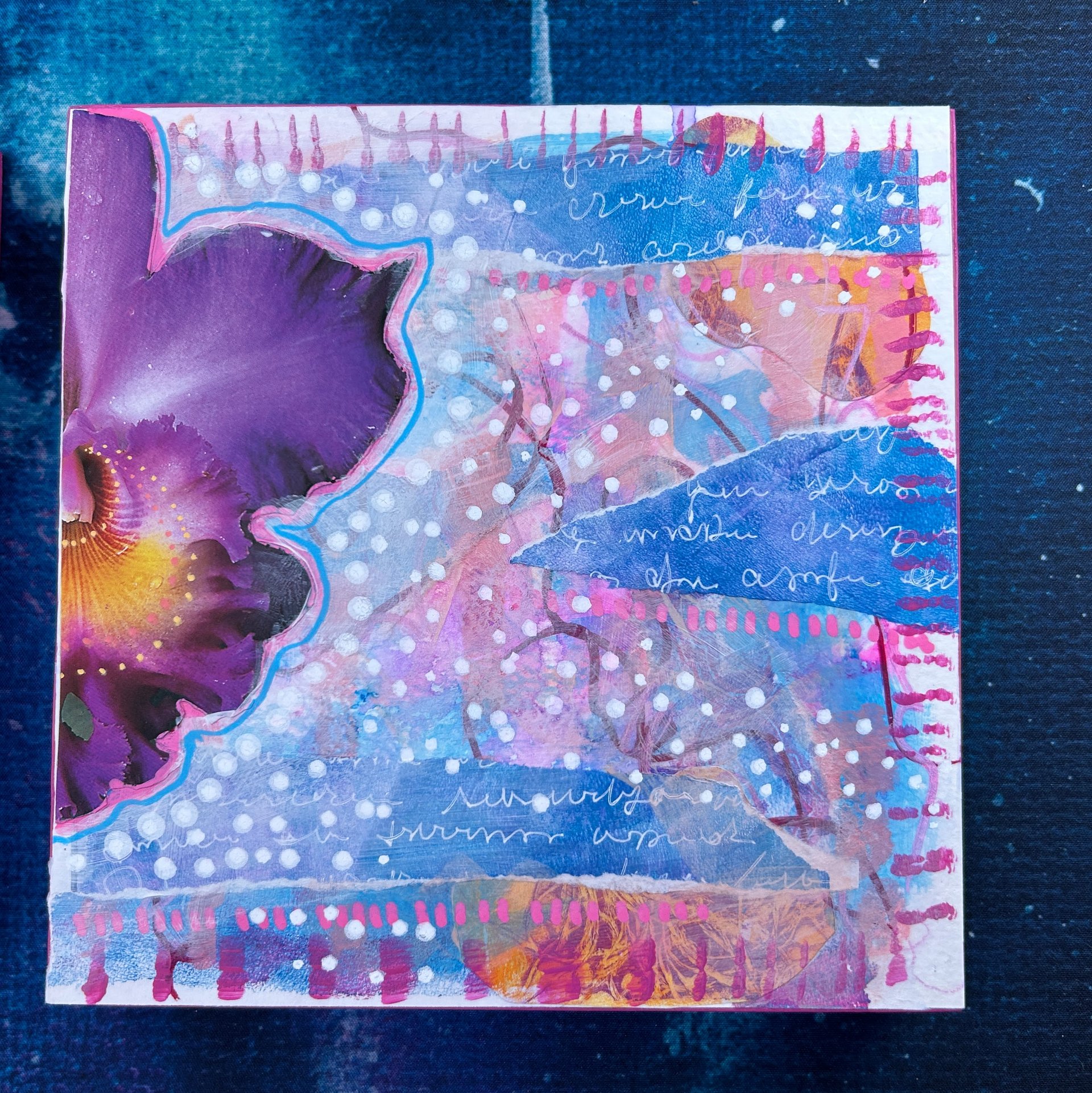 Orchid Collage Diptych product image (3)
