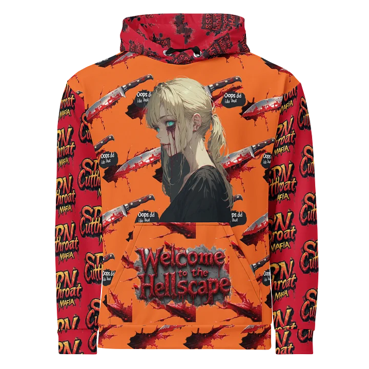 Welcome to hell Comfort Unisex Hoodie product image (1)
