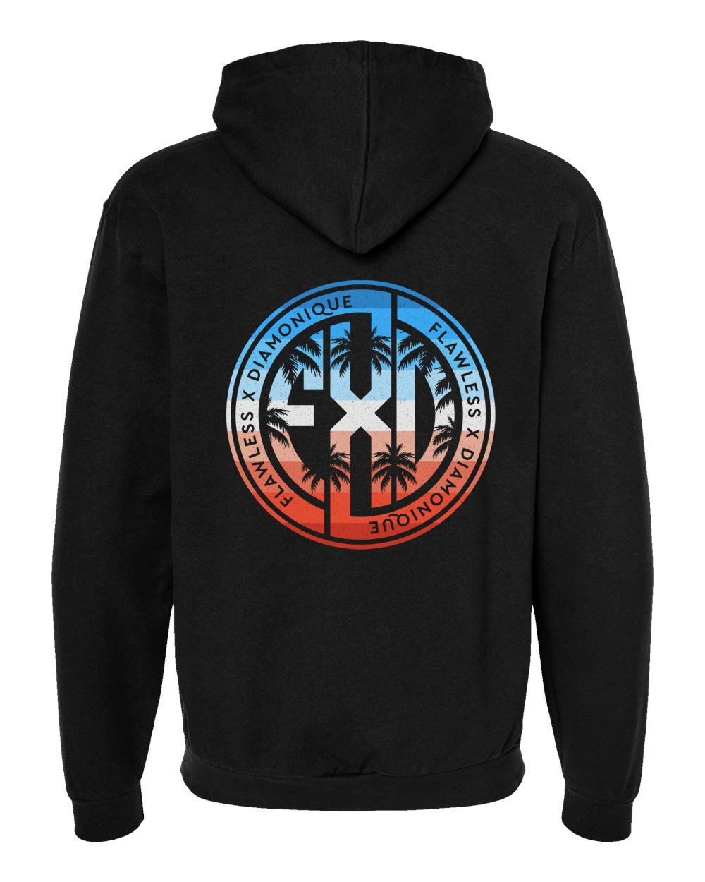 FXD Black Hoodie w/Beach Logo product image (2)