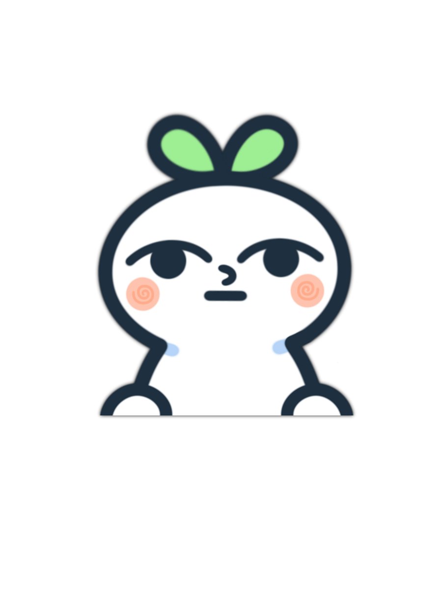 Turnip Guy Peaker Sticker product image (1)