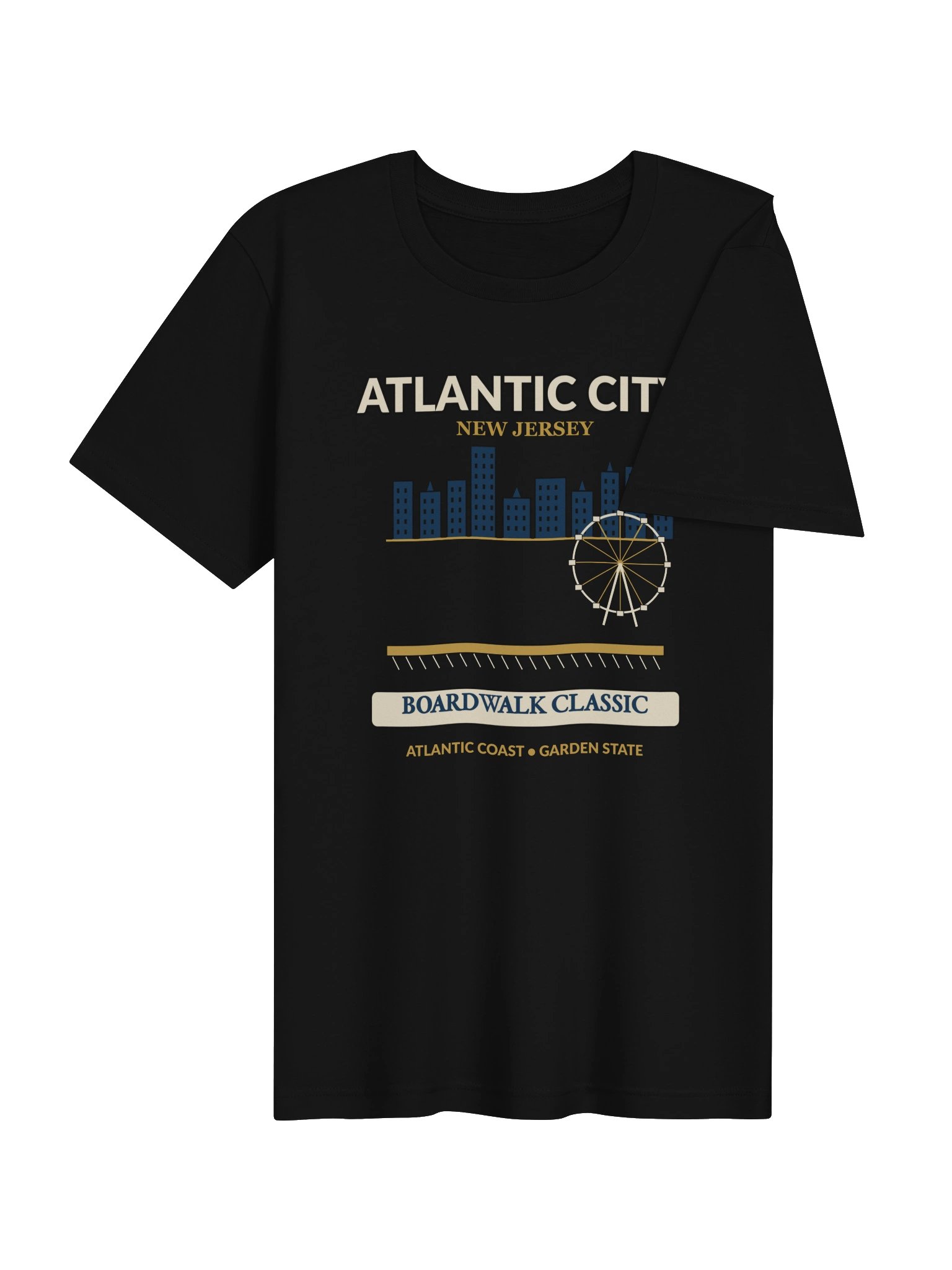 Atlantic City New Jersey Boardwalk T-Shirt product image (5)