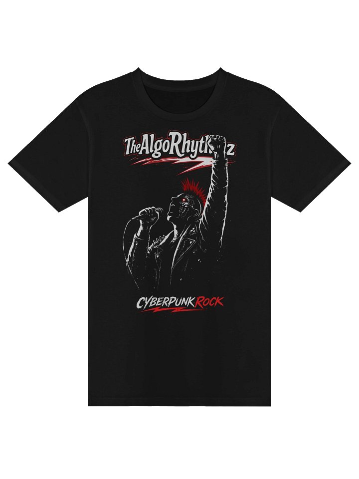 The AlgoRhythmz - Cyberpunk Rock Unisex Tee product image (1)