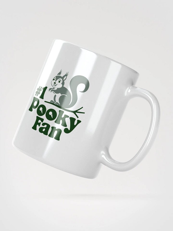 Pooky Fan White Glossy Mug product image (4)
