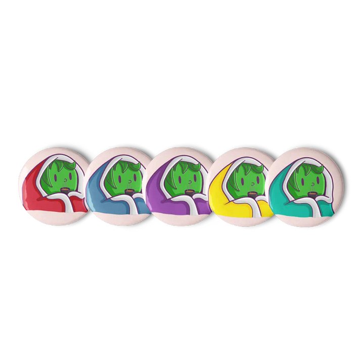 Cuddler Squad pin set | Art by Duck product image (1)