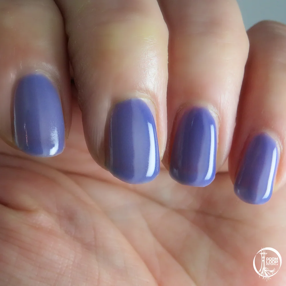 NO FUTURE BUT THE SKY - Solar Blue to Purple Glow In The Dark Jelly Polish product image (4)