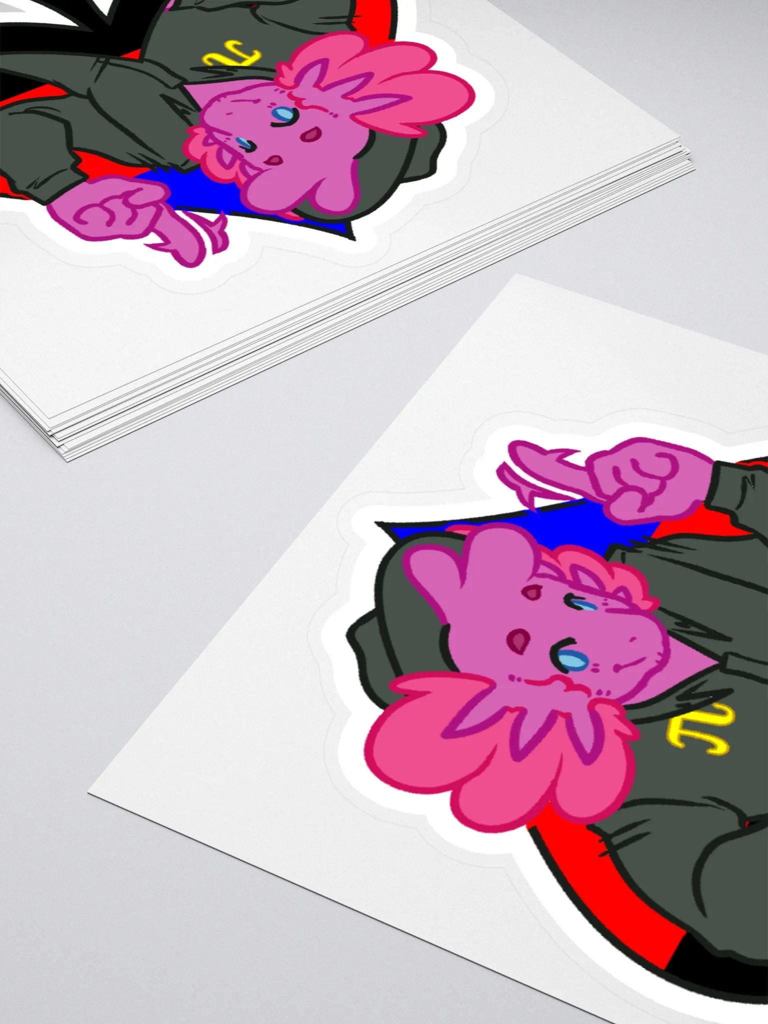 OG Poly in Spades | Kiss-Cut Sticker product image (4)