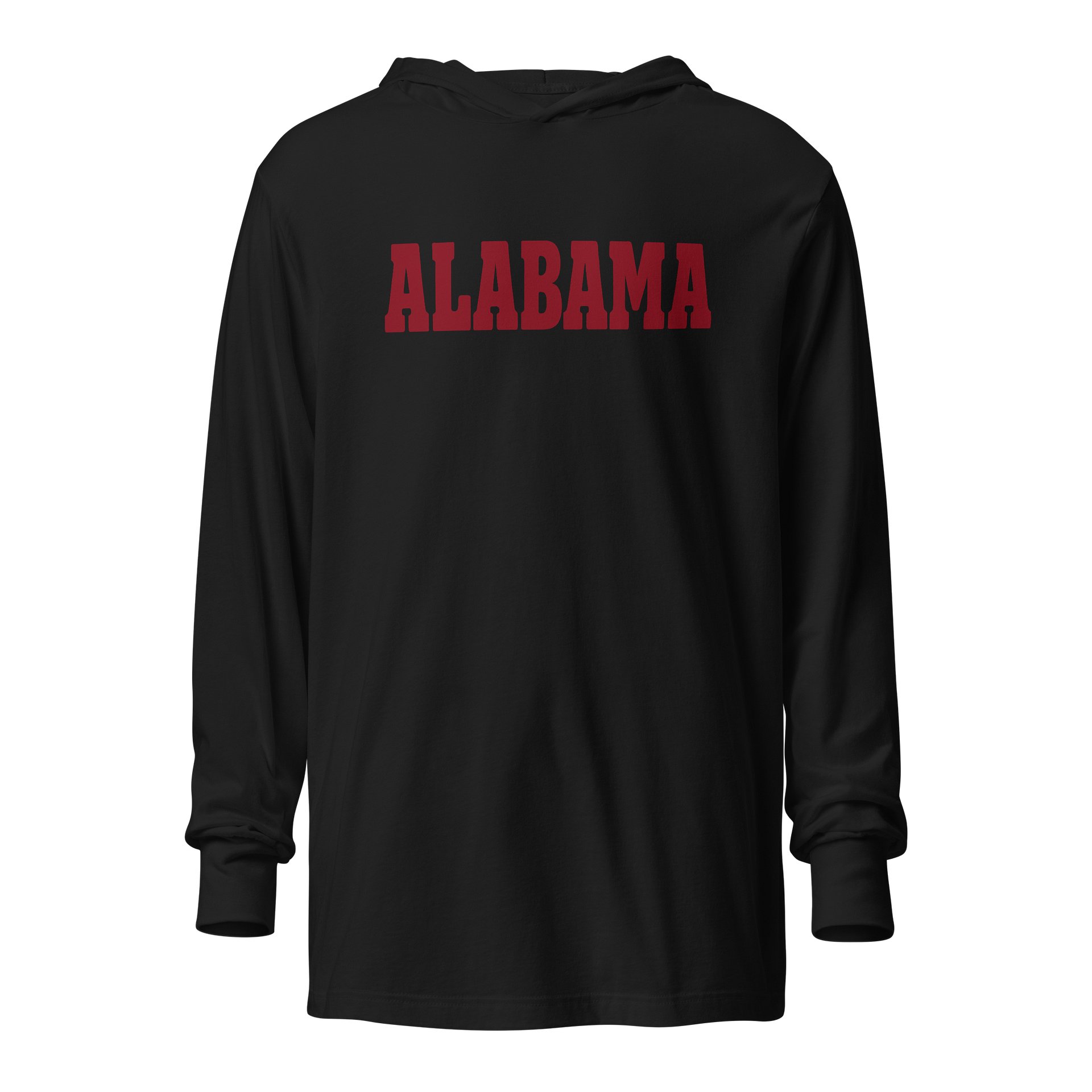 Black Alabama Unisex Hooded Tee product image (1)