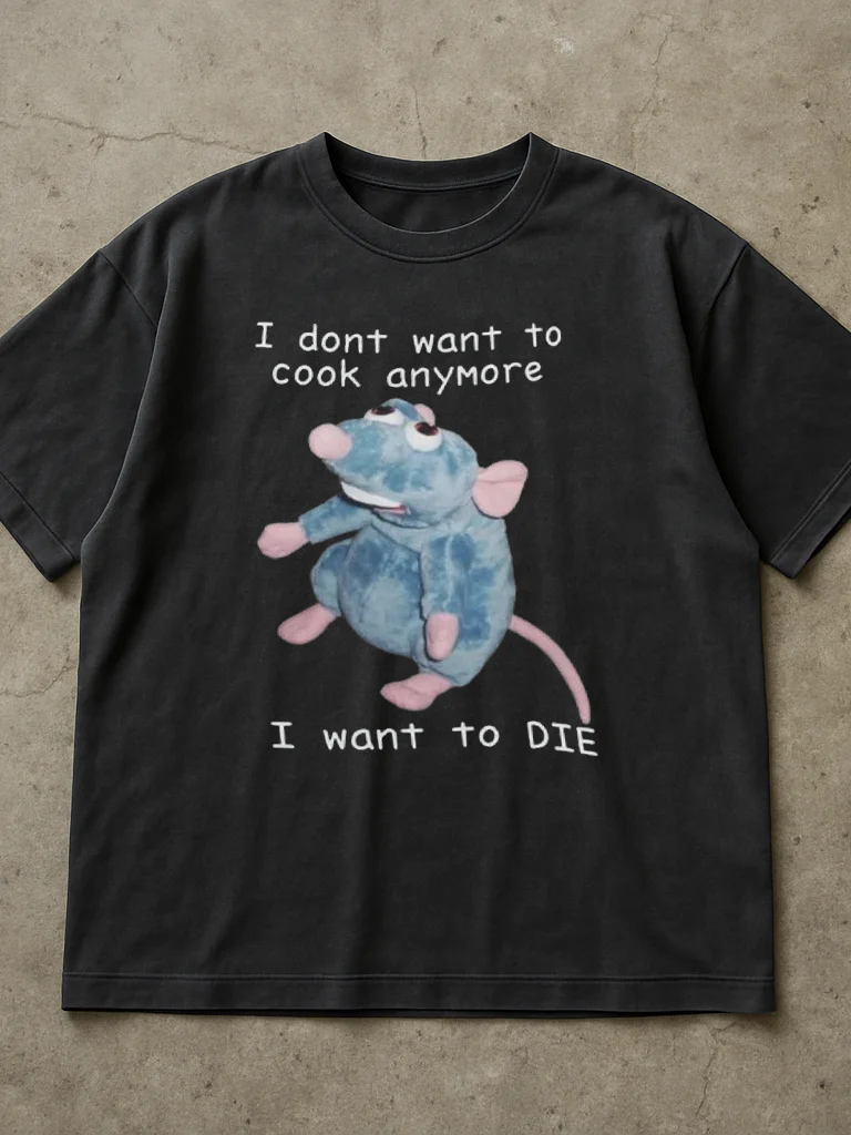 I Don't Want To Cook Anymore I Want To Die Shirt product image (2)