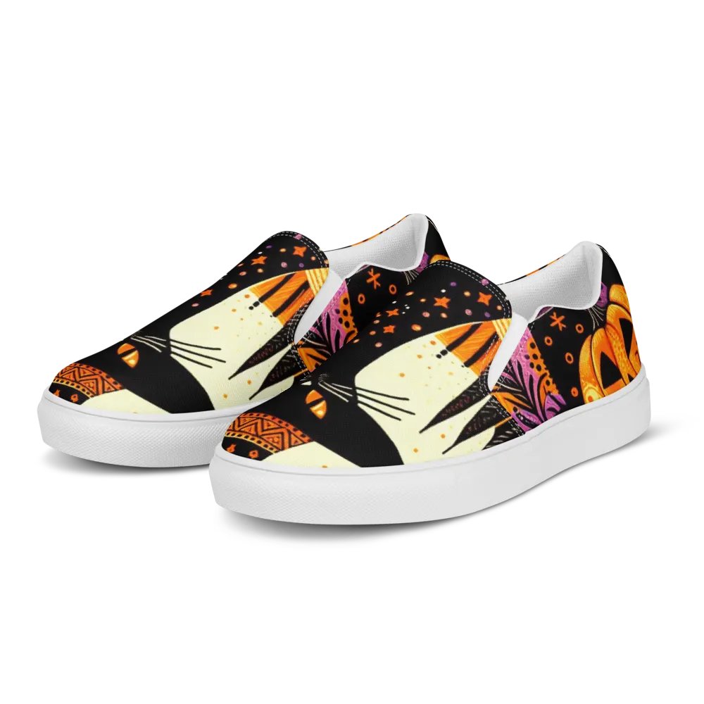 Halloween Cat Slip-Ons product image (5)