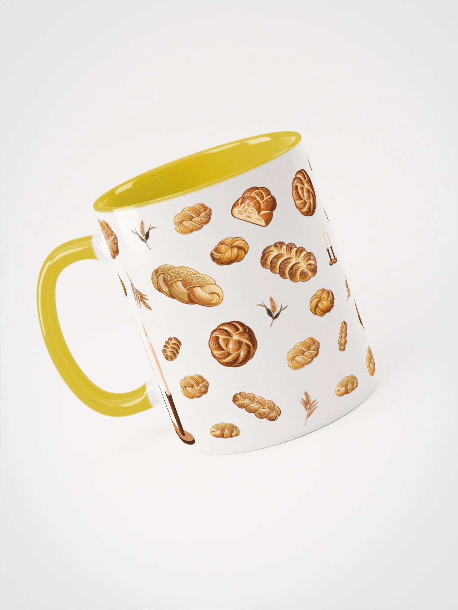 Pass the Challah Duo-Color Mug product image (2)