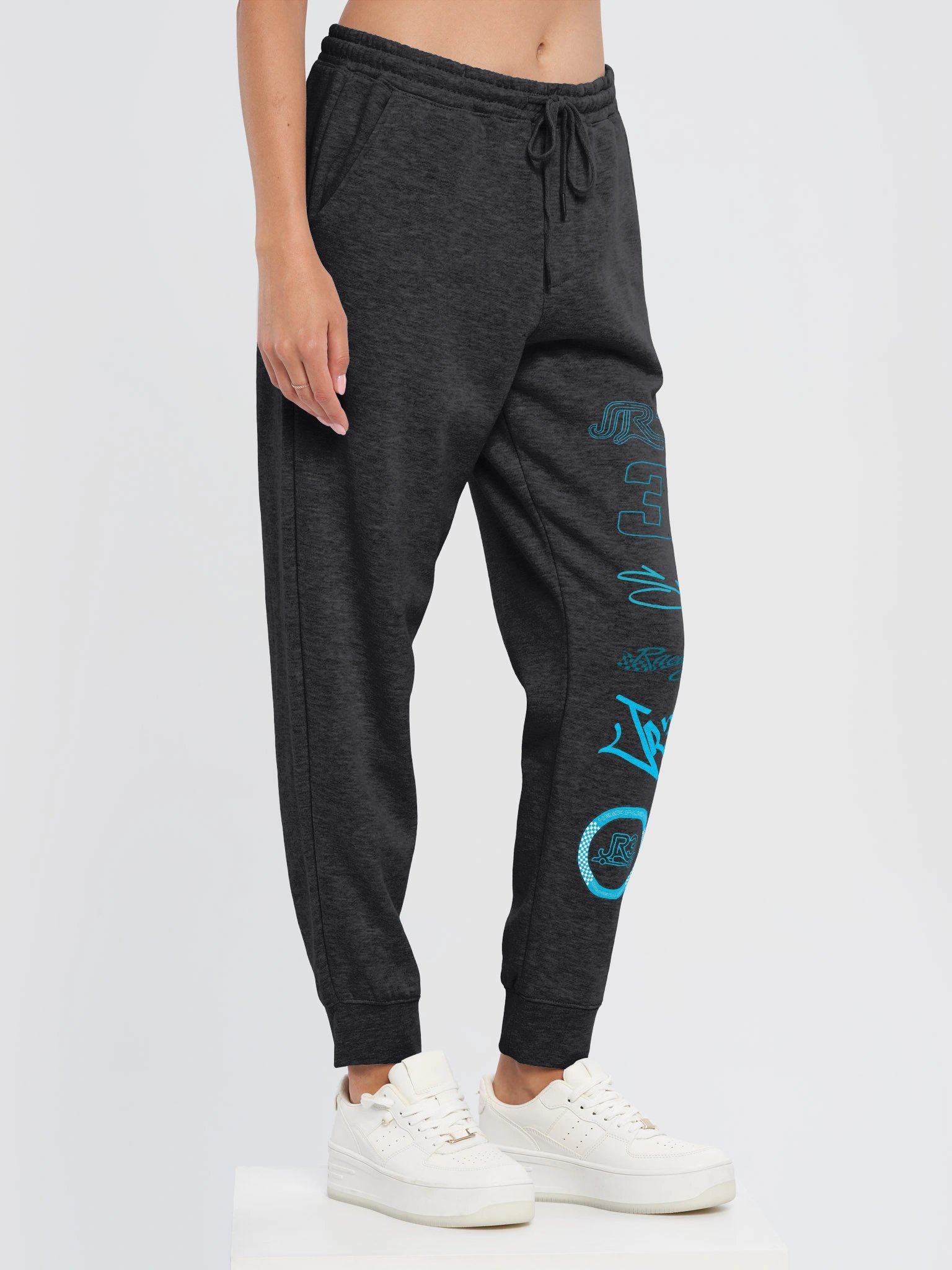JR3 Graffiti Blue Joggers product image (3)