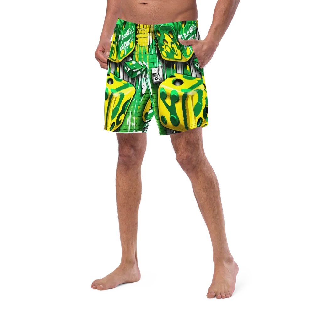 Graffiti Dice All-Over Swim Shorts product image (7)