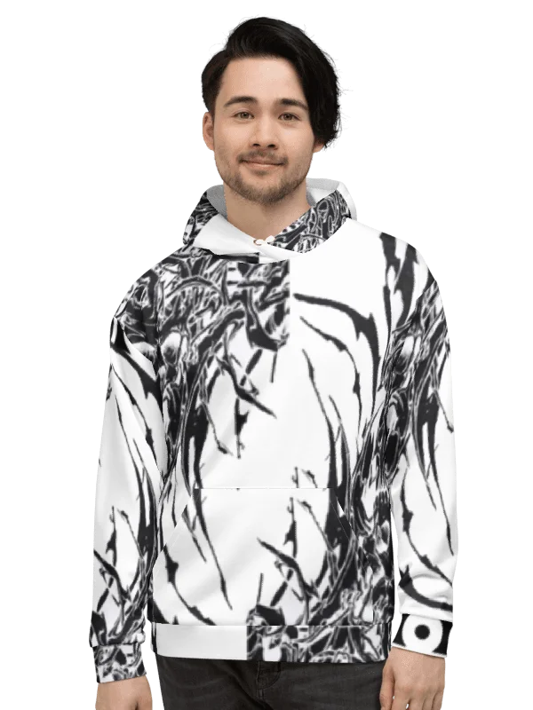 Ink Chaos All-Over Print Unisex Hoodie product image (1)