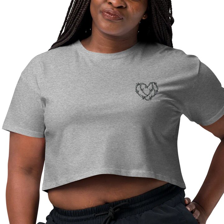 Barbed Heart Cropped Tee product image (1)