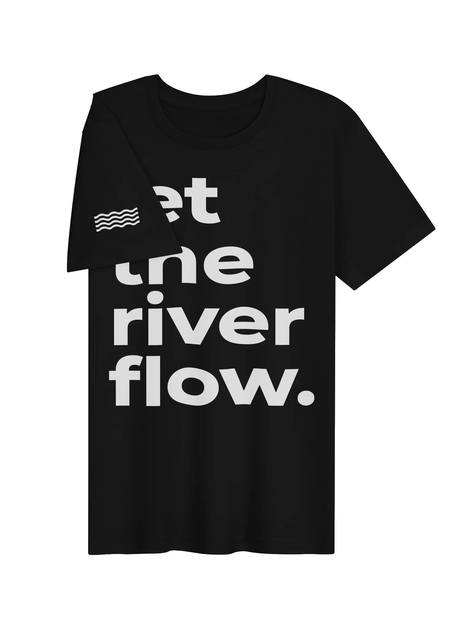 Let The River Flow Tee - Bold Dark product image (3)