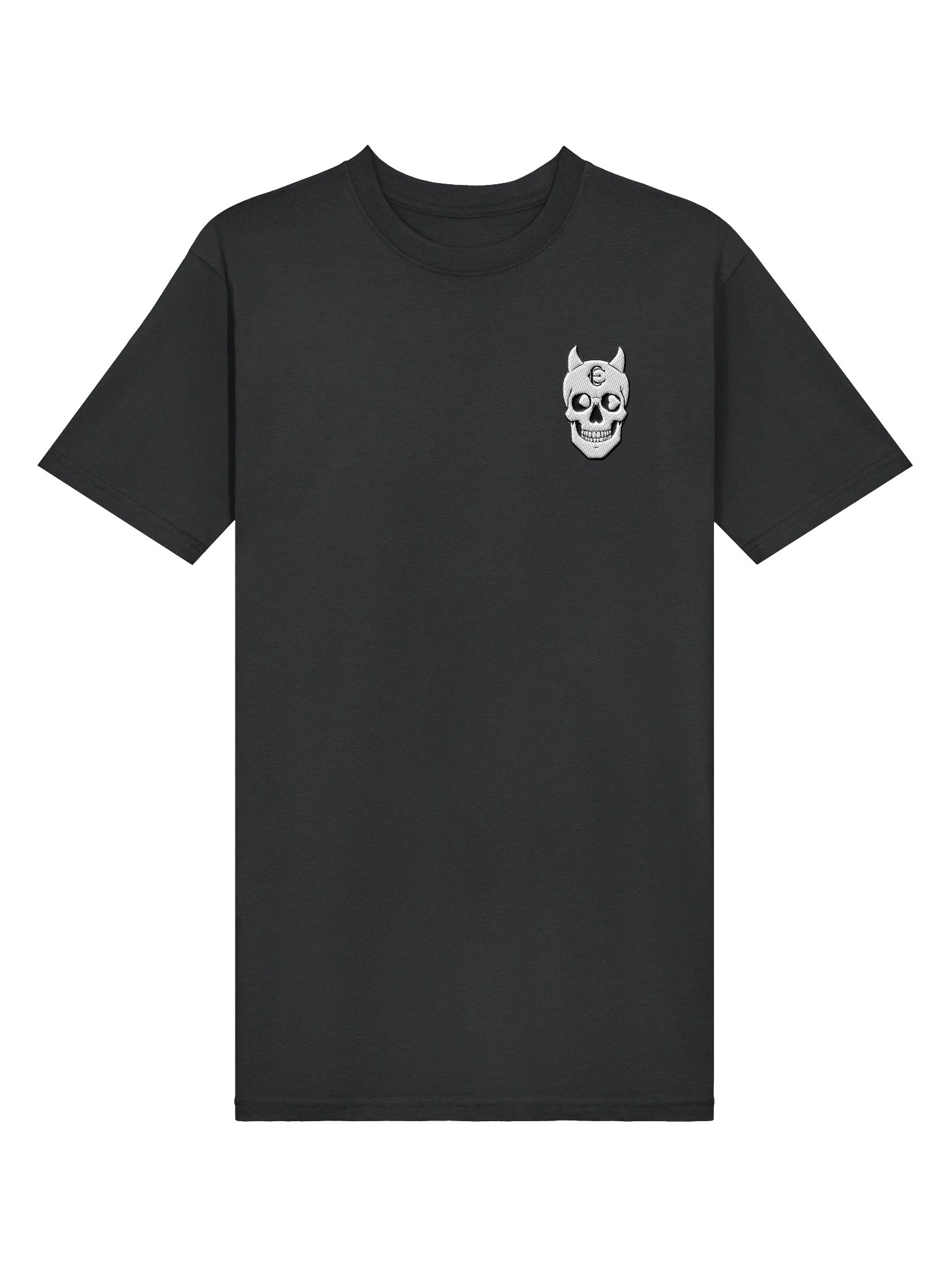 Embroidered POG Skull Heavyweight Tee product image (3)