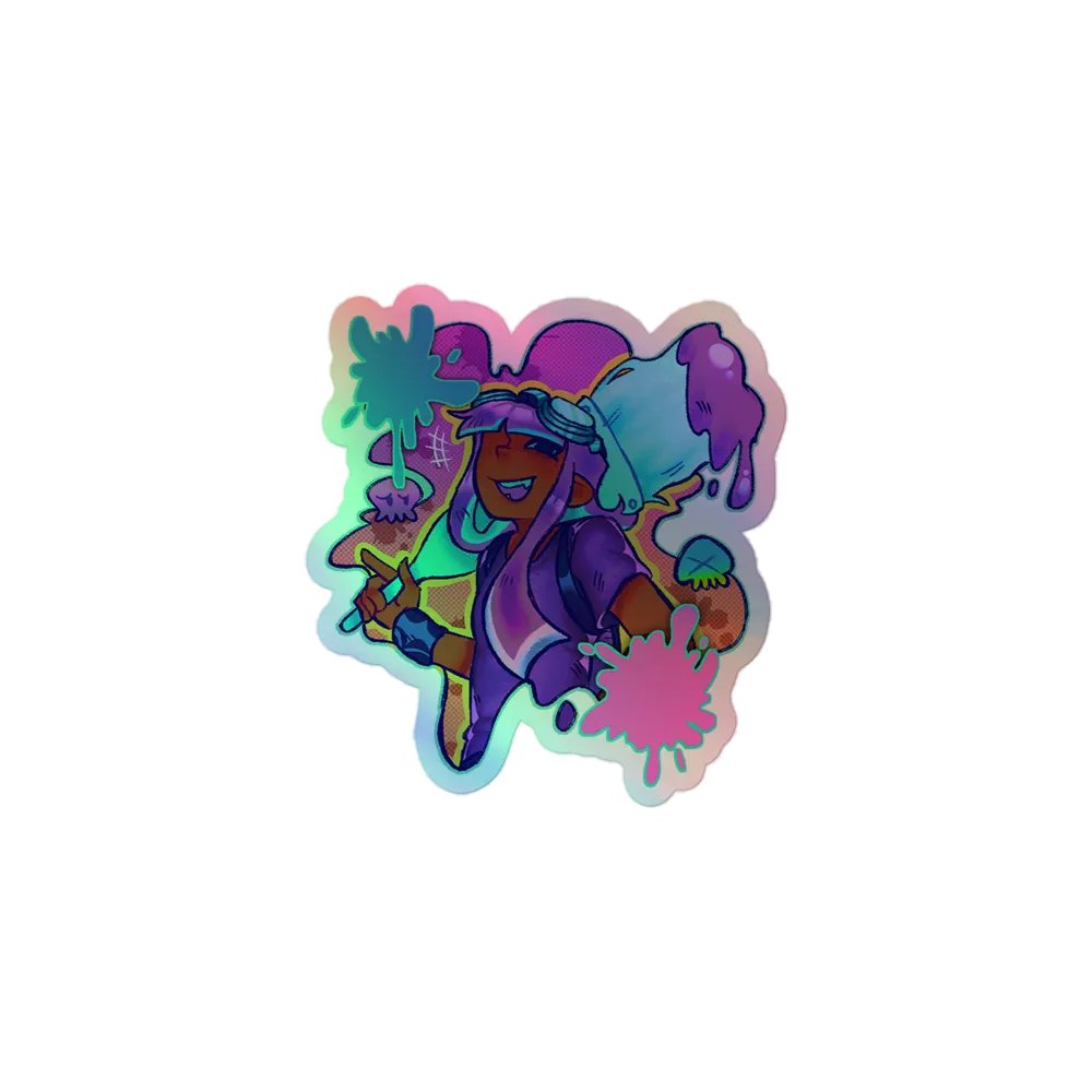 Lavish Lavender Holographic Sticker product image (1)