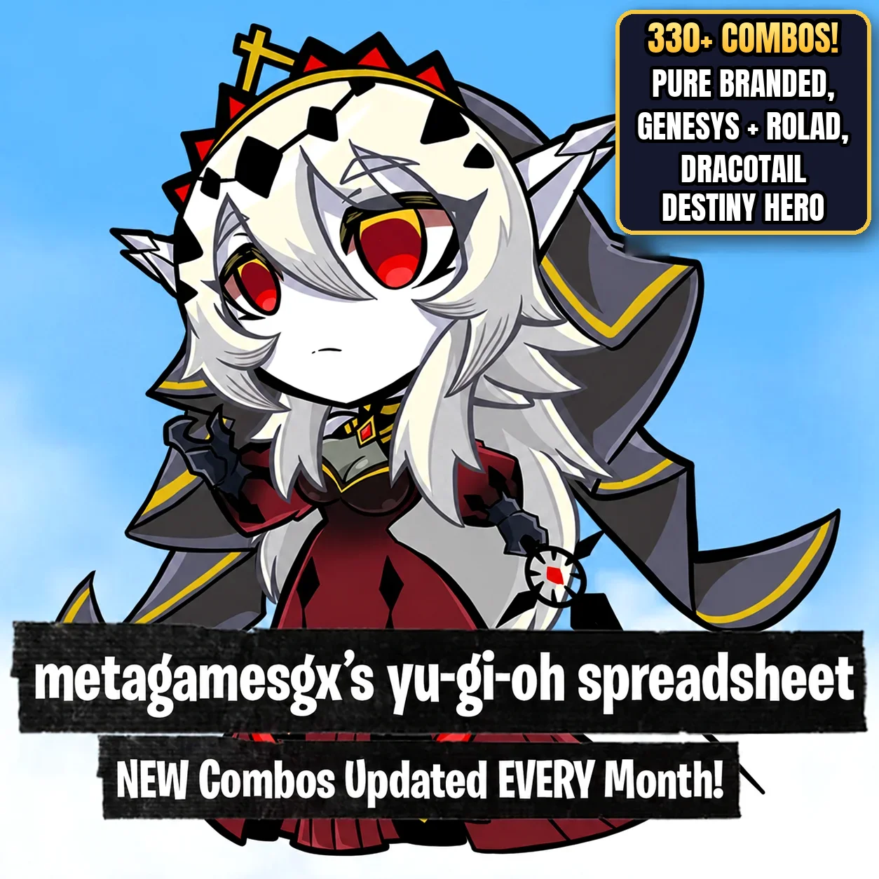 Master Yu-Gi-Oh Spreadsheet: Branded Despia, Dracotail, Rolad & Destiny HERO product image (1)