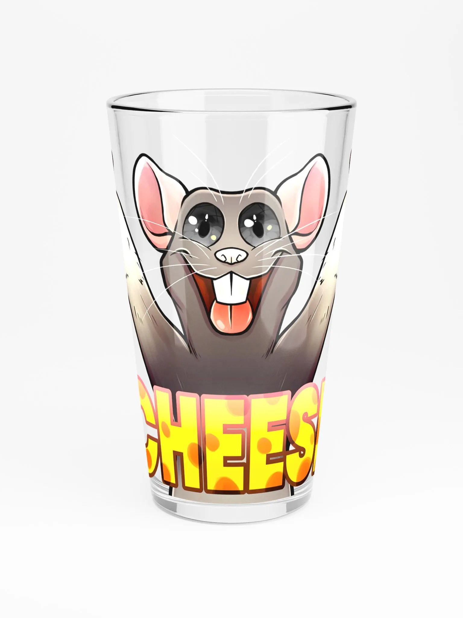 CHEESE Pint Glass product image (3)